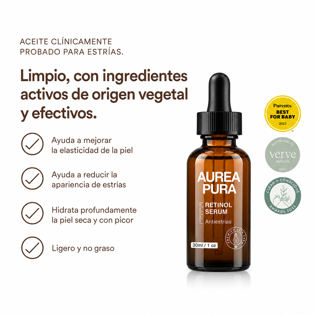 Aceite antiestrías AureaPura®