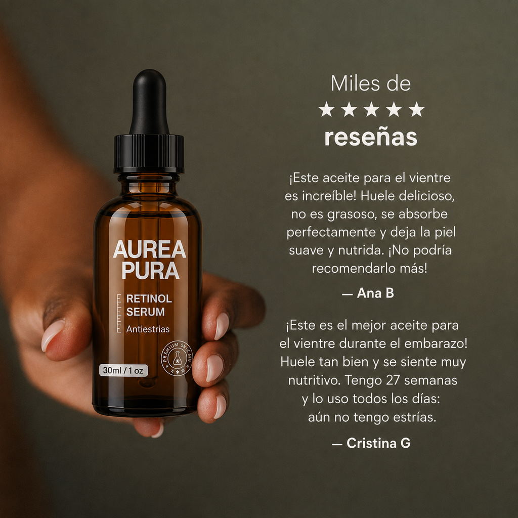 Aceite antiestrías AureaPura®